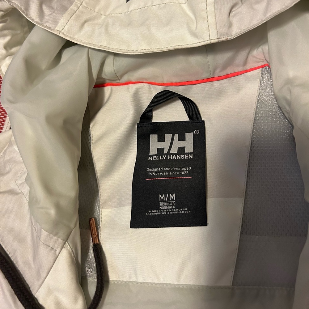 Helly Hansen Women's trench Rain Jacket medium - Picture 2 of 3